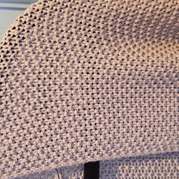 Grey Knit Open Cardigan - Picture 2 of 6